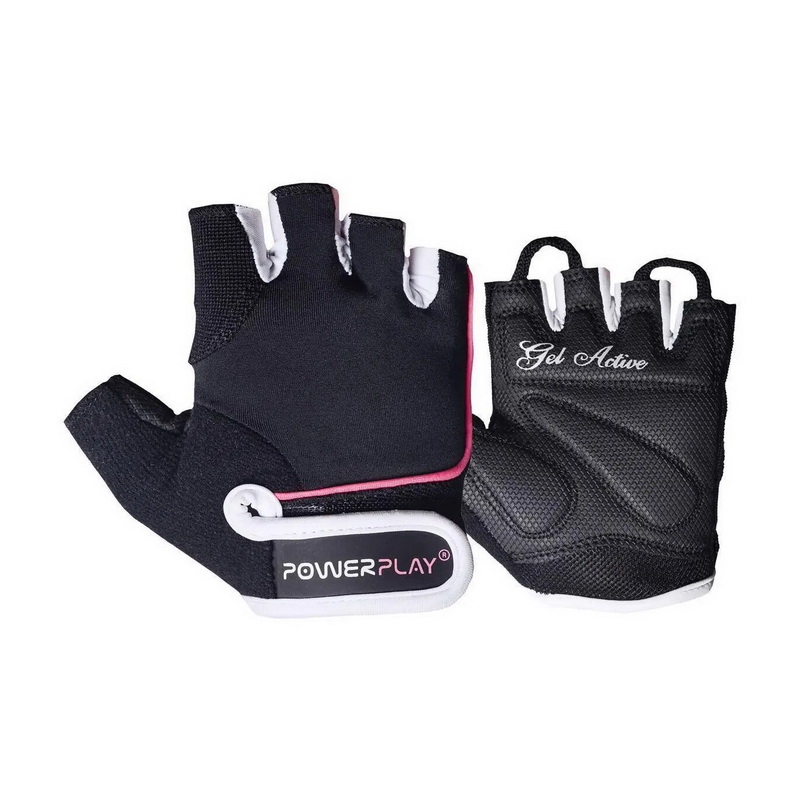 Womans Fitness Gloves 1750 Black-Pink (XS, S, M) Womans Fitness Gloves 1750 Black-Pink (XS, S, M)
