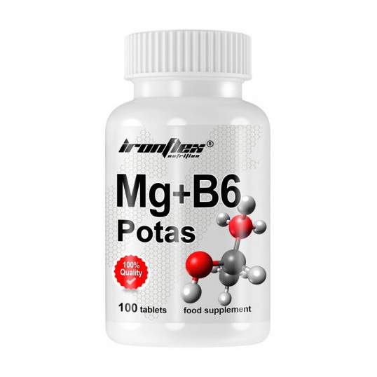 Mg+B6 Potas (100 tabs) Mg+B6 Potas (100 tabs)