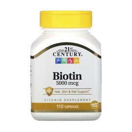 Biotin 5000 mcg (110 caps)