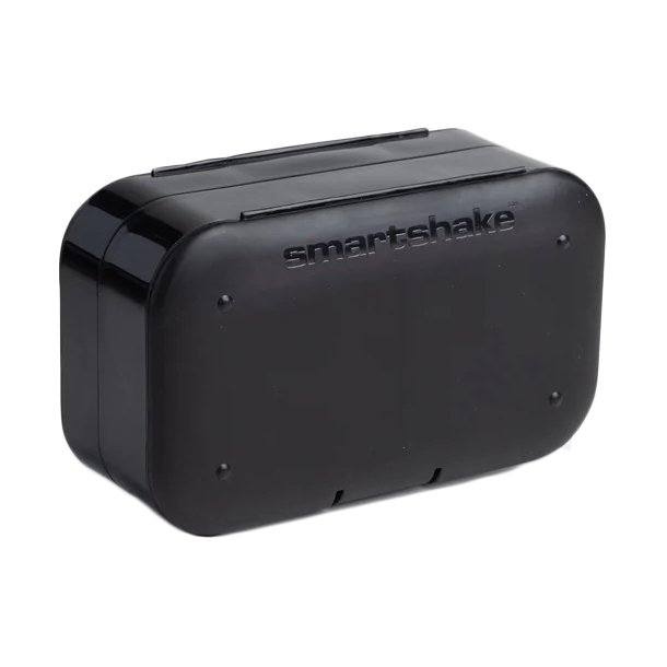 Smartshake Pill Box Organiser 2-Pack Black Smartshake Pill Box Organiser 2-Pack Black