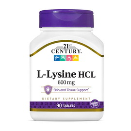 L-Lysine HCL 600 mg (90 tabs)