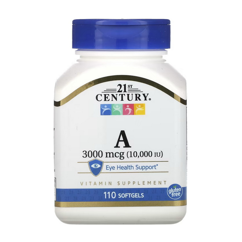Vitamin A 3000 mcg (10 000 IU) (110 softgels) Vitamin A 3000 mcg (10 000 IU) (110 softgels)