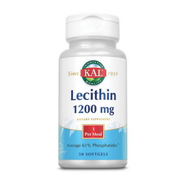 Lecithin 1200 mg (50 softgels)