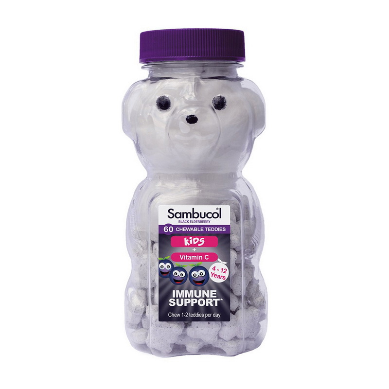Kids Chewable Teddies + Vitamin C (60 chew teddies) Kids Chewable Teddies + Vitamin C (60 chew teddies)