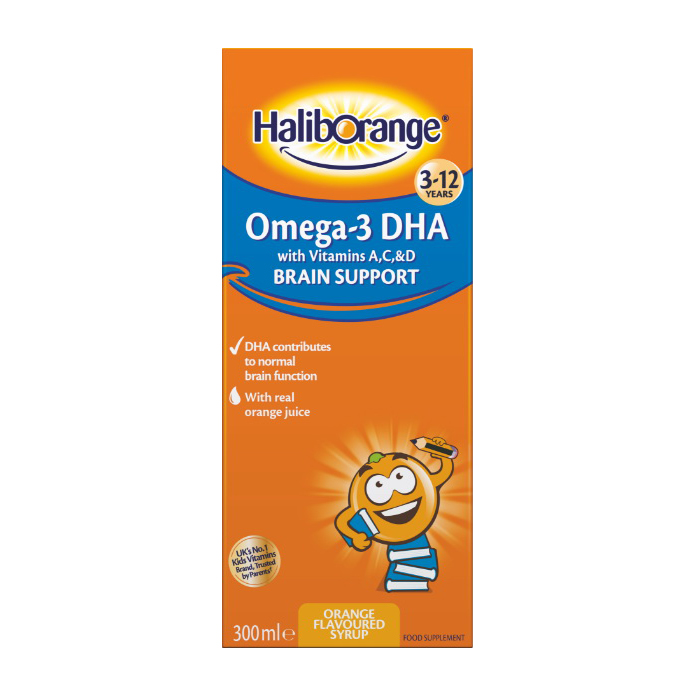 Omega-3 DHA + Vitamins A,C & D Brain Support (300 ml) Omega-3 DHA + Vitamins A,C & D Brain Support (300 ml)