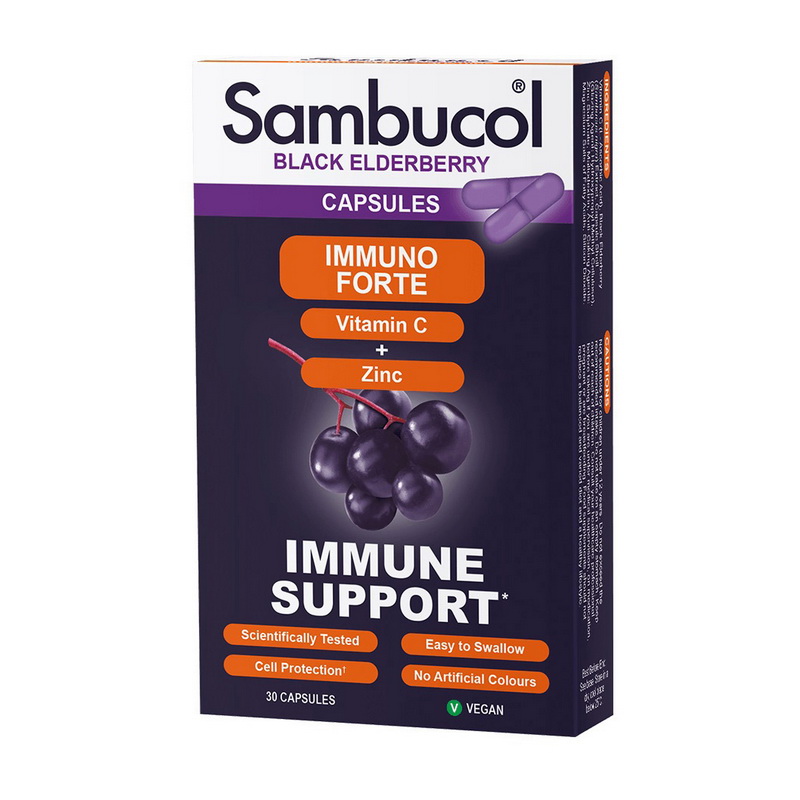 Immuno Forte + Vitamin C + Zinc (30 caps) Immuno Forte + Vitamin C + Zinc (30 caps)