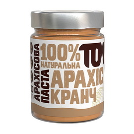 Арахісова паста кранч (300 g, скло)