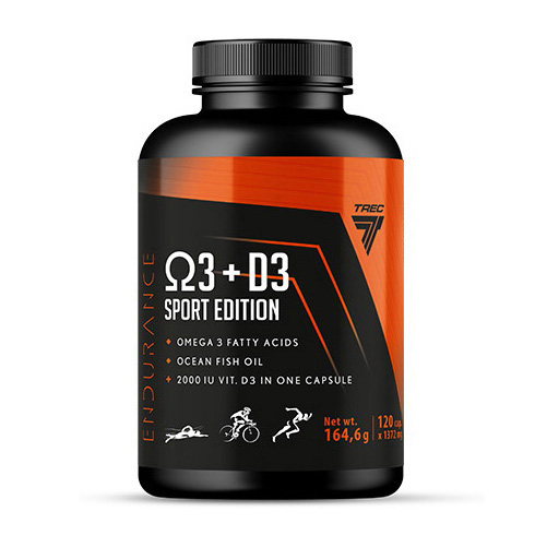 Omega 3 + D3 Sport Edition (120 caps) Omega 3 + D3 Sport Edition (120 caps)
