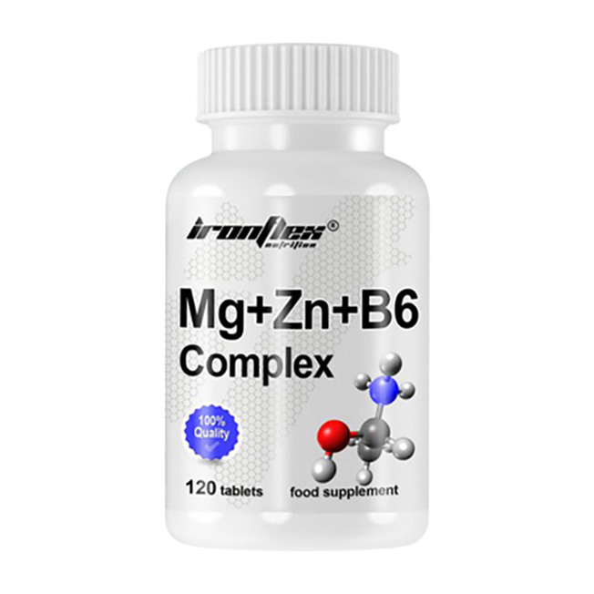 Mg+Zn+B6 Complex (120 tabs) Mg+Zn+B6 Complex (120 tabs)
