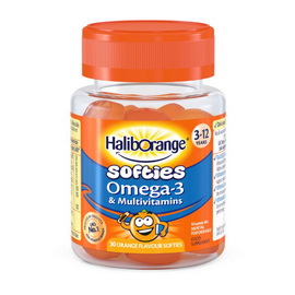 Softies Omega-3 & Multivitamins (30 softies)