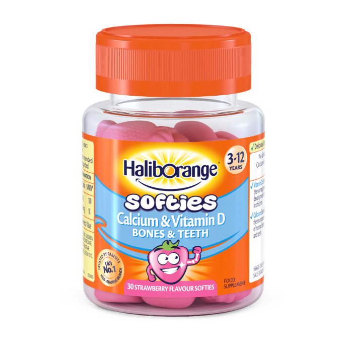 Softies Calcium & Vitamin D Bones & Teeth (30 softies) Softies Calcium & Vitamin D Bones & Teeth (30 softies)