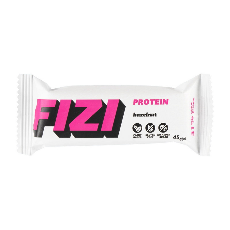 FIZI Protein Bar Hazelnut (1 x 45 g) FIZI Protein Bar Hazelnut (1 x 45 g)