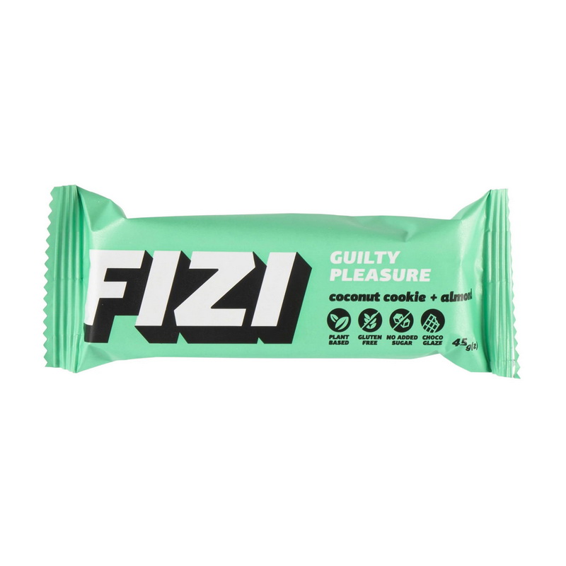 FIZI Guilty Pleasure Bar Coconut Cookie + Almond (1 x 45 g) FIZI Guilty Pleasure Bar Coconut Cookie + Almond (1 x 45 g)