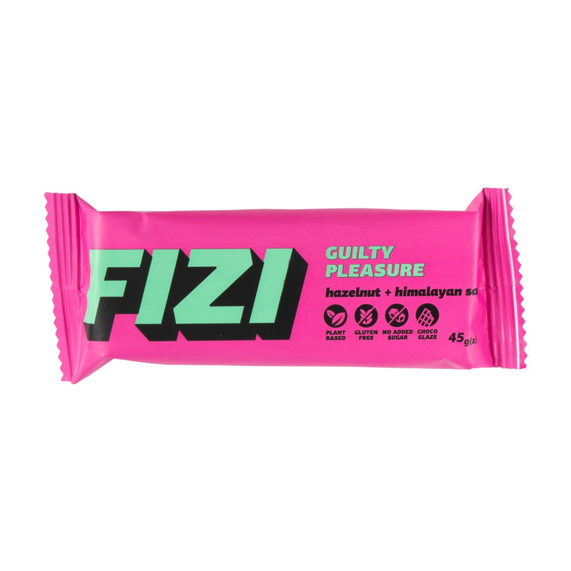 FIZI Guilty Pleasure Bar Hazelnut + Himalayan Salt (1 x 45 g) FIZI Guilty Pleasure Bar Hazelnut + Himalayan Salt (1 x 45 g)