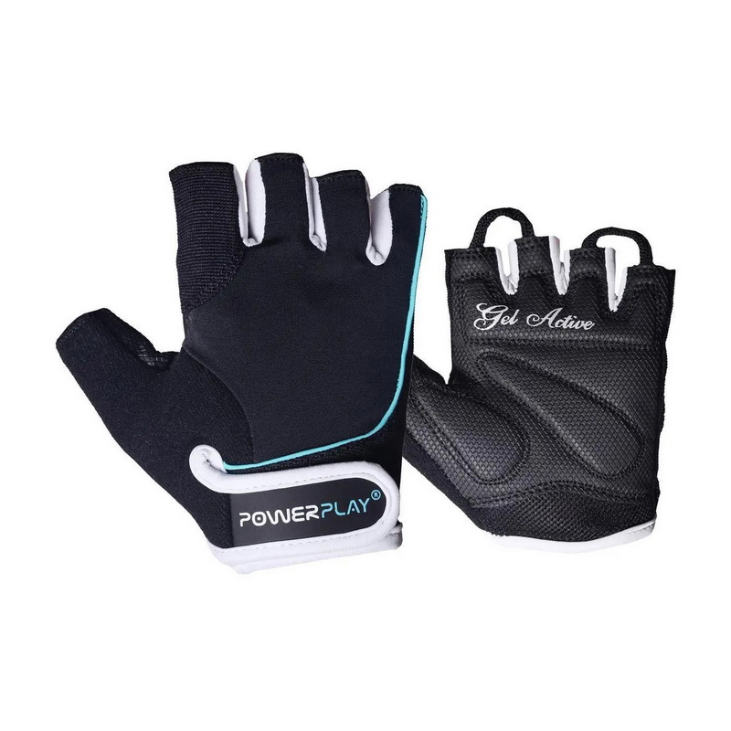 Womans Fitness Gloves 1750 Black-Blue (XS, S, M) Womans Fitness Gloves 1750 Black-Blue (XS, S, M)