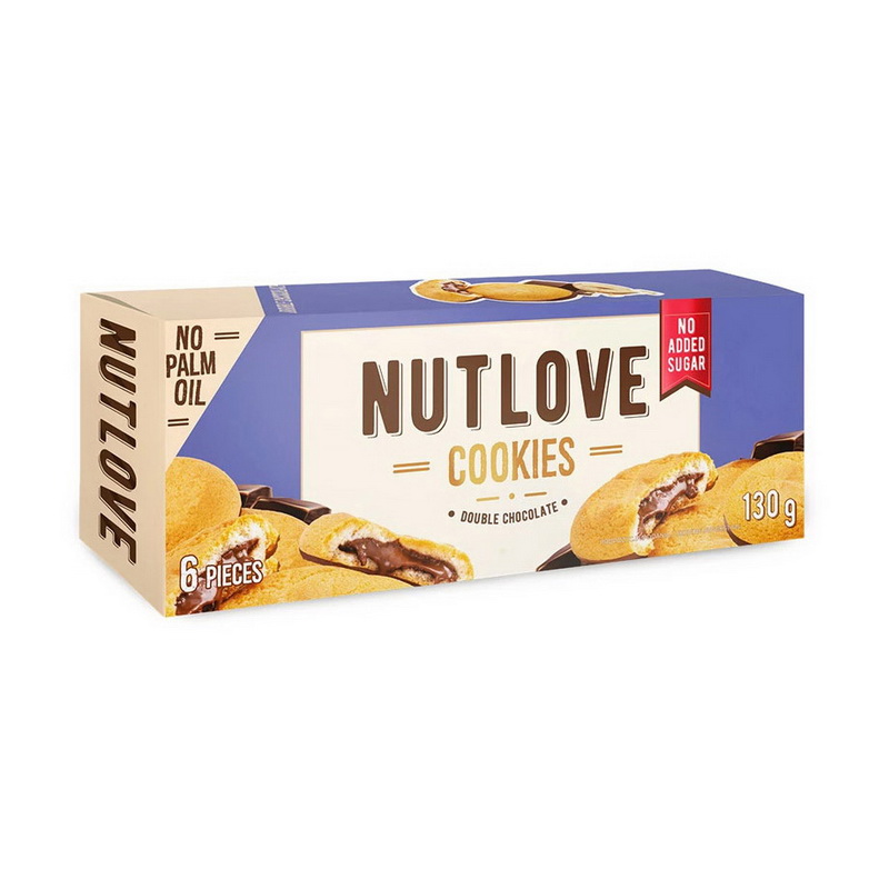 NutLove Cookies Double Chocolate (130 g) NutLove Cookies Double Chocolate (130 g)