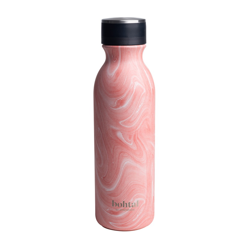 SmartShake Bohtal Insulated Flask Pink Marble (600 ml) SmartShake Bohtal Insulated Flask Pink Marble (600 ml)
