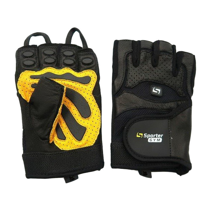 Dead Lift Gloves Black-Yellow (XS, S, M, L, XL, XXL) Dead Lift Gloves Black-Yellow (XS, S, M, L, XL, XXL)