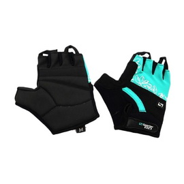 Girl Gripps Gloves Black-Turquoise (XS, S, M, L, XL, XXL)