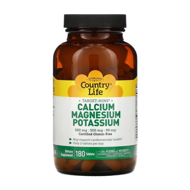 Calcium Magnesium Potasium (180 tabs) Calcium Magnesium Potasium (180 tabs)