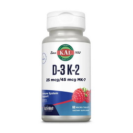 D-3 K-2 (60 micro tabs)