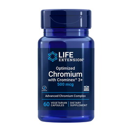 Optimized Chromium with Crominex 3+ 500 mg (60 veg caps)