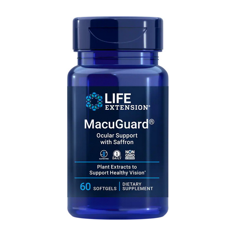 MacuGuard Ocular Support with Saffron (60 softgels) MacuGuard Ocular Support with Saffron (60 softgels)