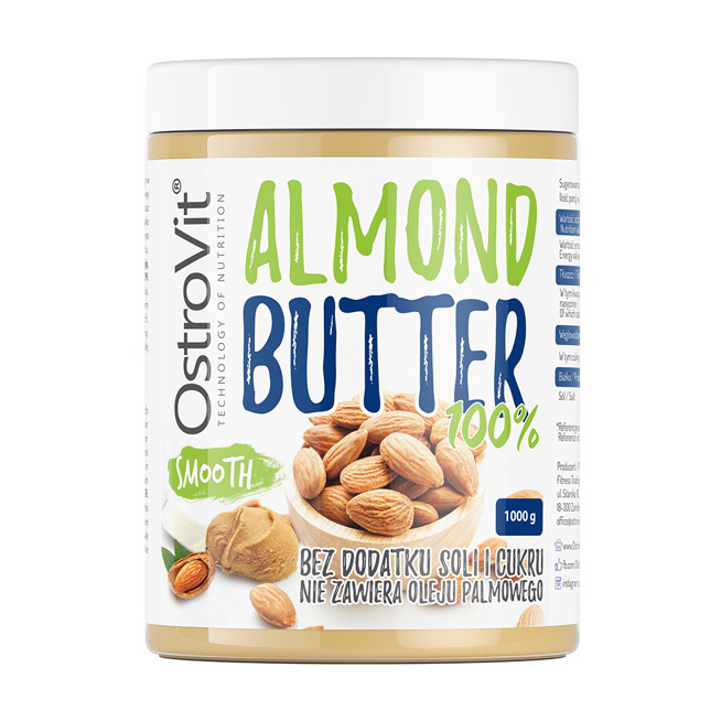100% Almond Butter Smooth (1 kg) 100% Almond Butter Smooth (1 kg)