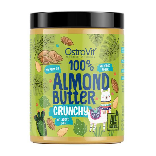 100% Almond Butter Crunchy (1 kg) 100% Almond Butter Crunchy (1 kg)