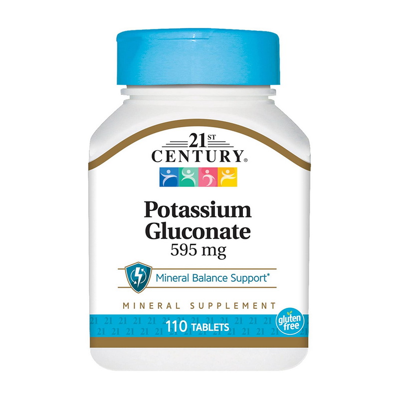 Potassium Gluconate 595 mg (110 tabs) Potassium Gluconate 595 mg (110 tabs)