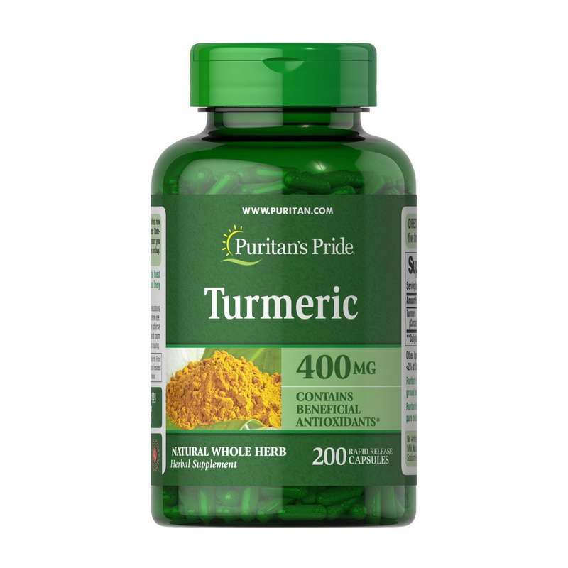 Turmeric 400 mg (200 caps) Turmeric 400 mg (200 caps)