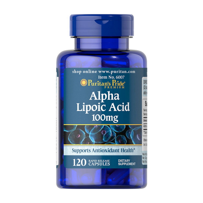 Alpha Lipoic Acid 100 mg (120 caps) Alpha Lipoic Acid 100 mg (120 caps)