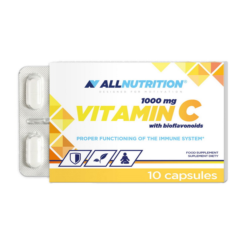 Vitamin C with Bioflavonoids 1000 mg (10 caps) Vitamin C with Bioflavonoids 1000 mg (10 caps)