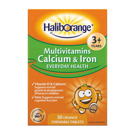 Multivitamins Calcium & Iron (30 chew tabs)