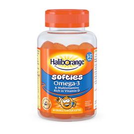 Softies Omega-3 & Multivitamins (60 softies)