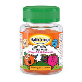 Mr.Men Little Miss Omega-3 & Multivitamins (30 softies)