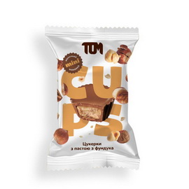 Цукерки з пастою фундука в молочному шоколадi (1 x 9 g)