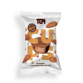Цукерки з мигдальною пастою в молочному шоколаді (1 x 9 g)