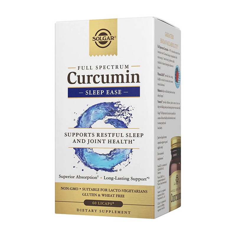 Full Spectrum Curcumin Sleep Ease (60 liquid caps) Full Spectrum Curcumin Sleep Ease (60 liquid caps)