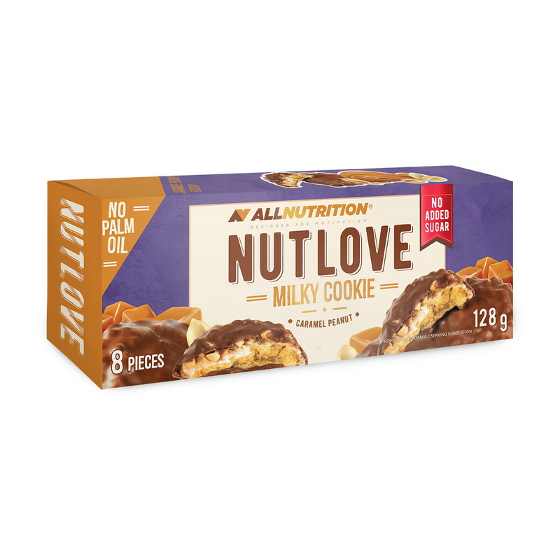 NutLove Milky Cookies Caramel Peanut (128 g) NutLove Milky Cookies Caramel Peanut (128 g)