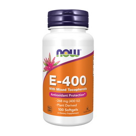 E-400 with Mixed Tocopheryl (100 softgels) E-400 with Mixed Tocopheryl (100 softgels)