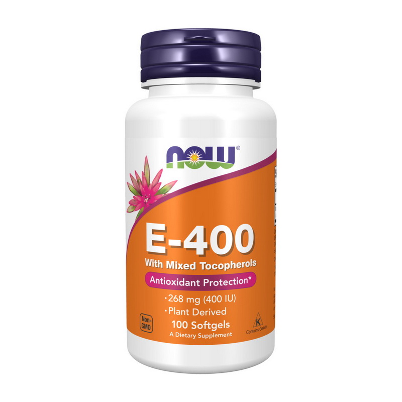 E-400 with Mixed Tocopheryl (100 softgels) E-400 with Mixed Tocopheryl (100 softgels)