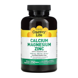 Calcium Magnesium Zinc (250 tabs)