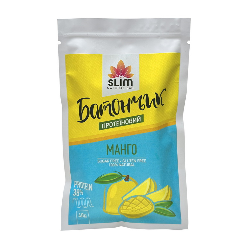 Slim Protein Bar Манго (1 x 40 g) Slim Protein Bar Манго (1 x 40 g)