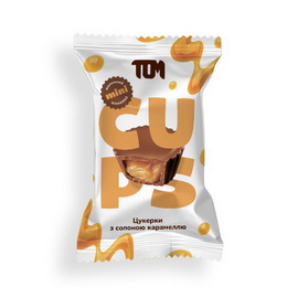 Цукерки з солоною карамеллю в молочному шоколадi (1 x 9 g)
