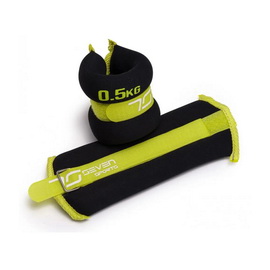 7Sports Wriste/Ankle Weights Back/Green (2 x 0,5 kg)