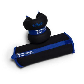 7Sports Wriste/Ankle Weights Back/Blue (2 x 1,5 kg)