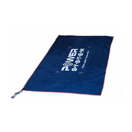 Fitness Towel PS-7005 Black/Blue (100 x 50 cm)