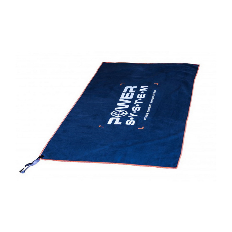Fitness Towel PS-7005 Black/Blue (100 x 50 cm) Fitness Towel PS-7005 Black/Blue (100 x 50 cm)