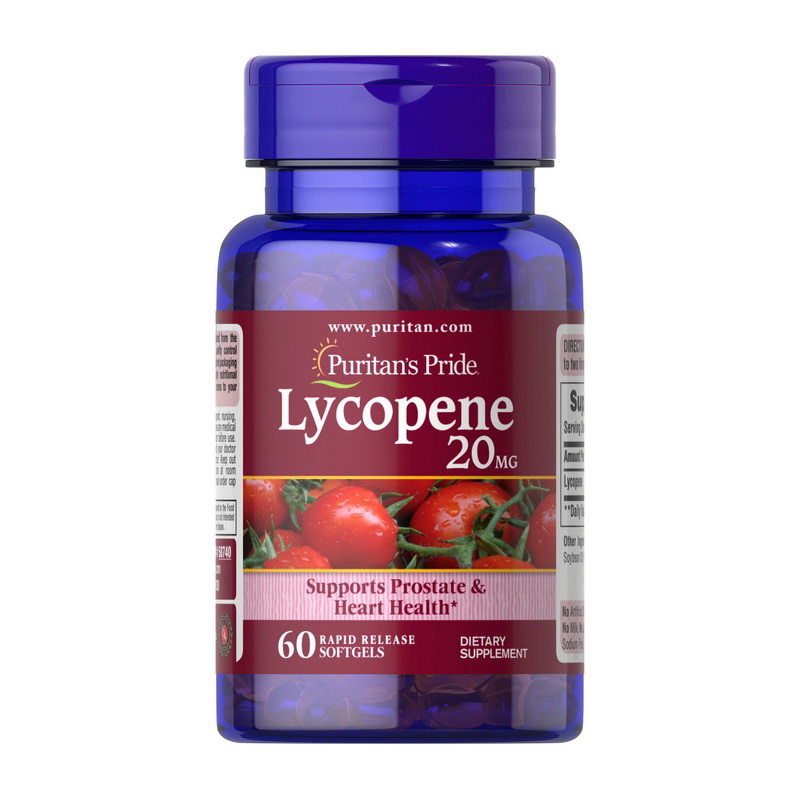 Lycopene 20 mg (60 softgels) Lycopene 20 mg (60 softgels)